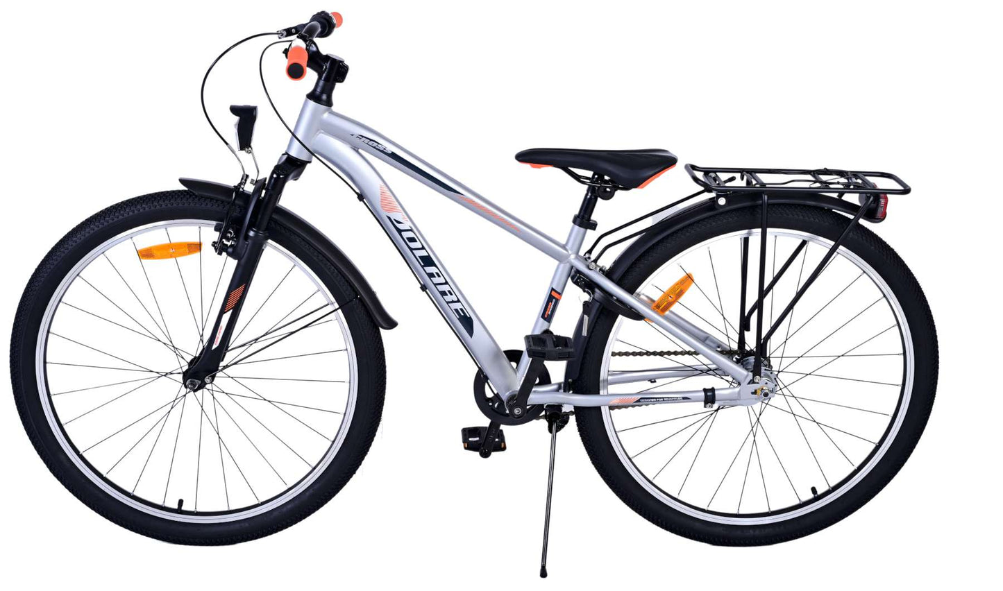 Volare Cross kinderfiets - jongens - 26 inch - Zilver - 3 versnellingen