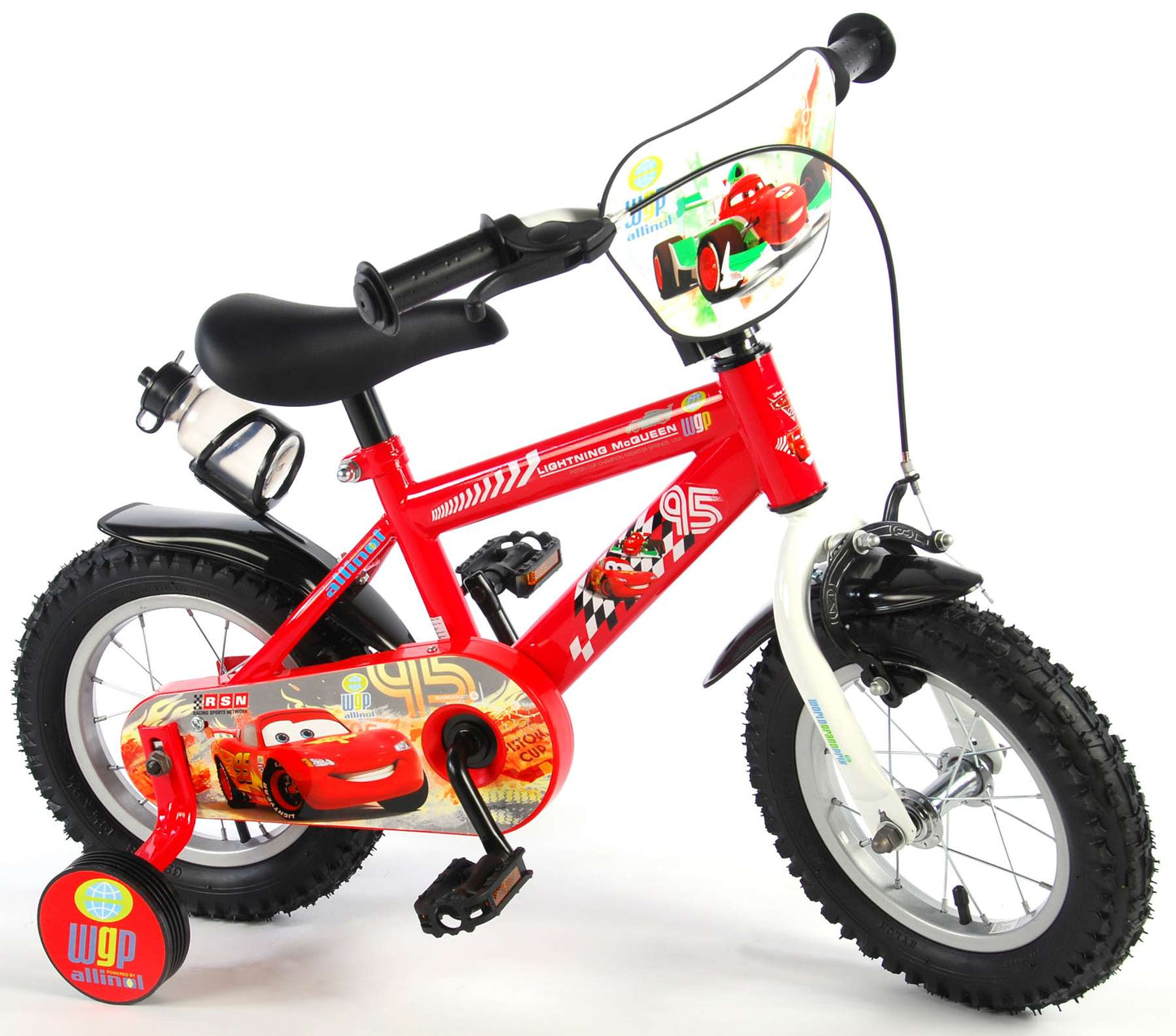 Disney Cars Kinderfiets - Jongens - 12 inch - Rood