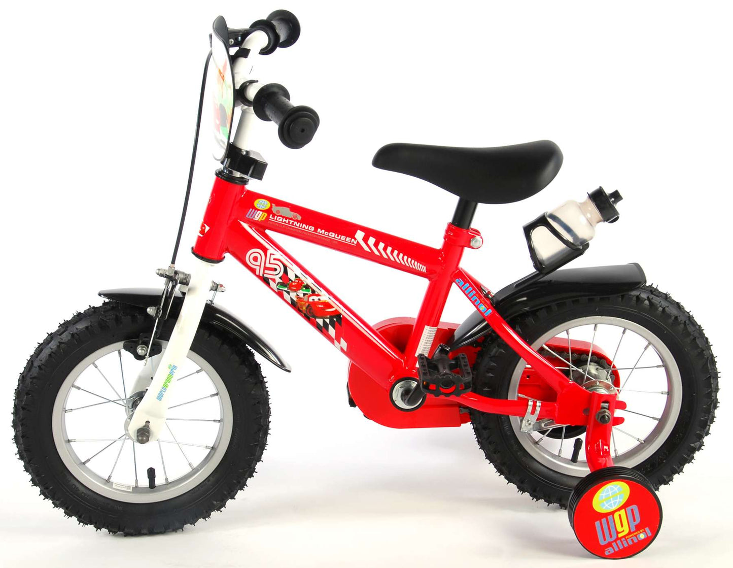 Disney Cars Kinderfiets - Jongens - 12 inch - Rood