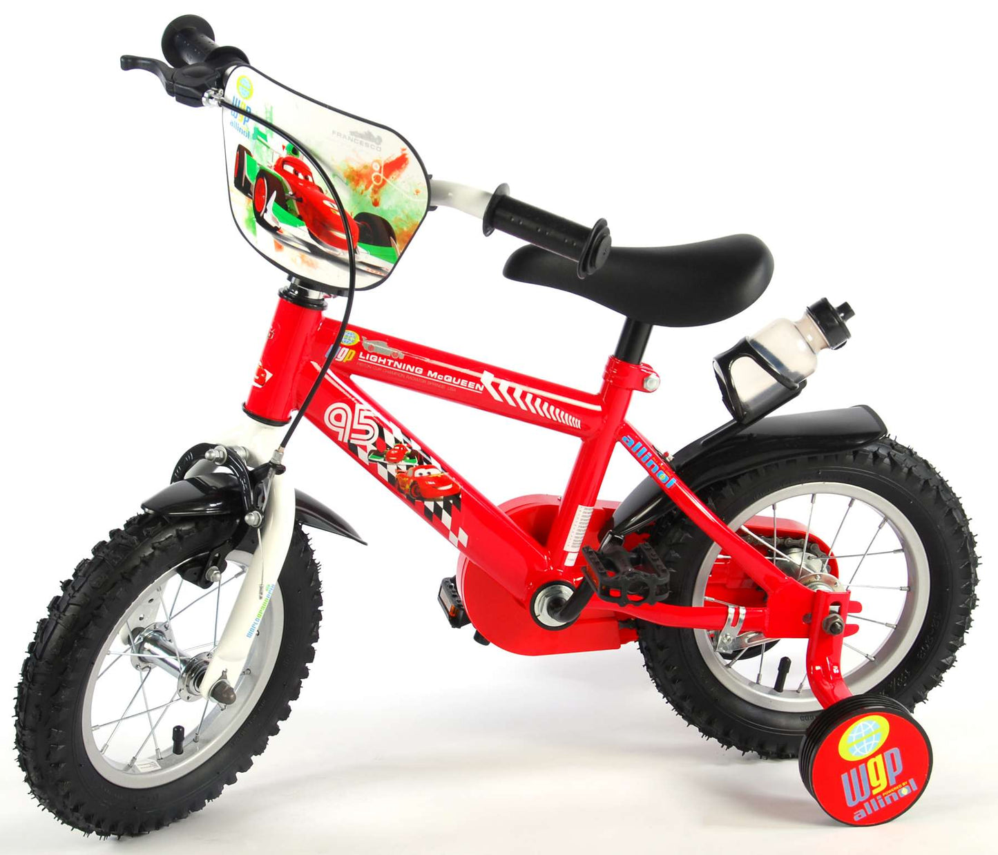 Disney Cars Kinderfiets - Jongens - 12 inch - Rood