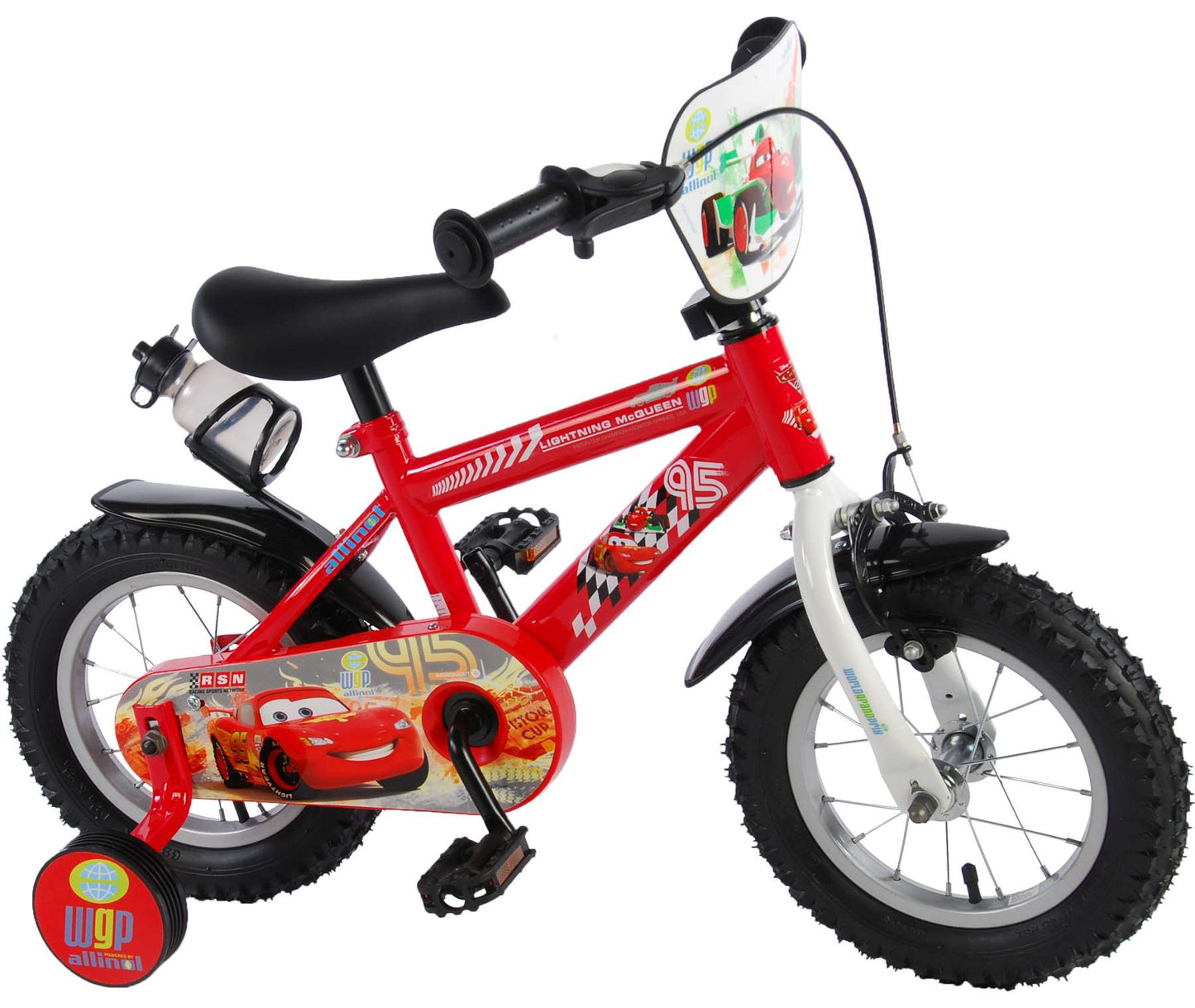 Disney Cars Kinderfiets - Jongens - 12 inch - Rood