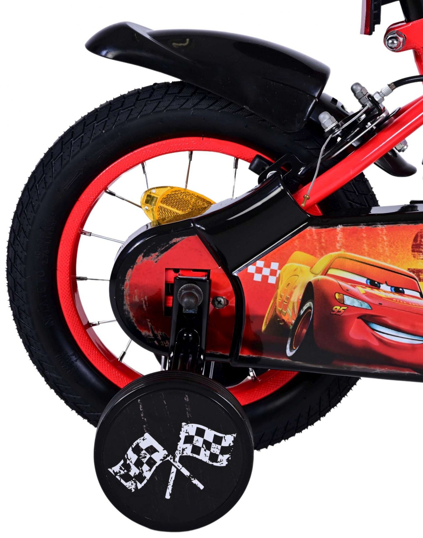 Disney Cars Kinderfiets - Jongens - 12 inch - Twee handremmen