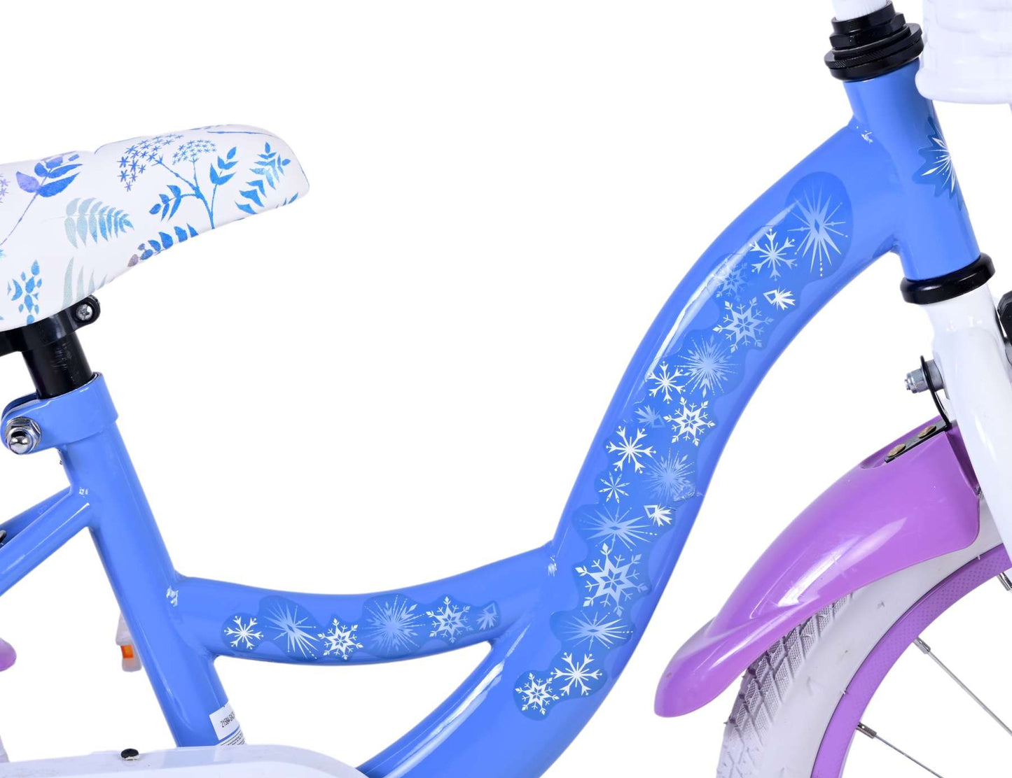 Disney Frozen 2 Kinderfiets - Meisjes - 16 inch - Blauw/Paars