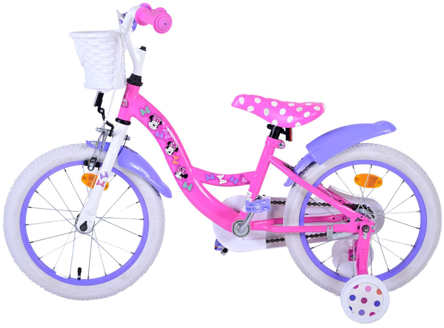 Disney Minnie Cutest Ever! Kinderfiets - Meisjes - 16 inch - Roze