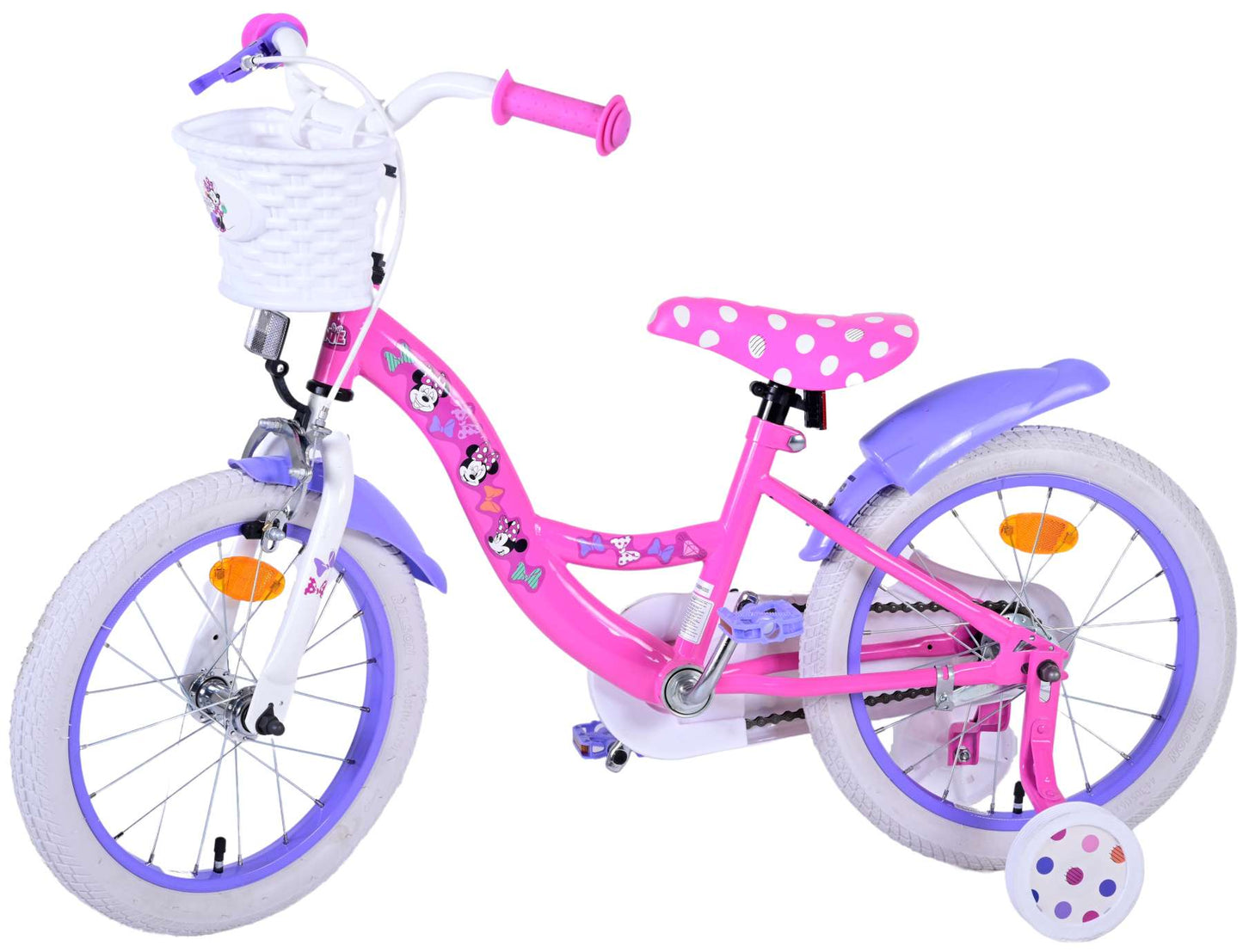 Disney Minnie Cutest Ever! Kinderfiets - Meisjes - 16 inch - Roze