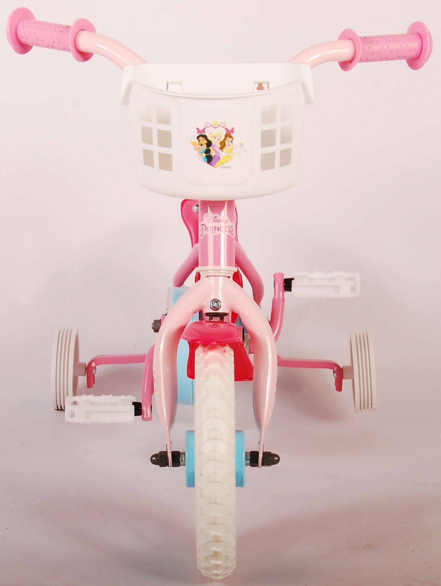 Disney Princess Kinderfiets - Meisjes - 10 inch - Roze - Doortrapper