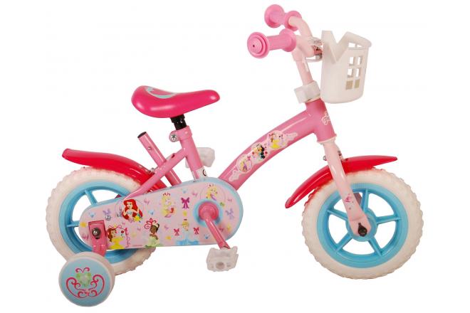 Disney Princess Kinderfiets - Meisjes - 10 inch - Roze - Doortrapper