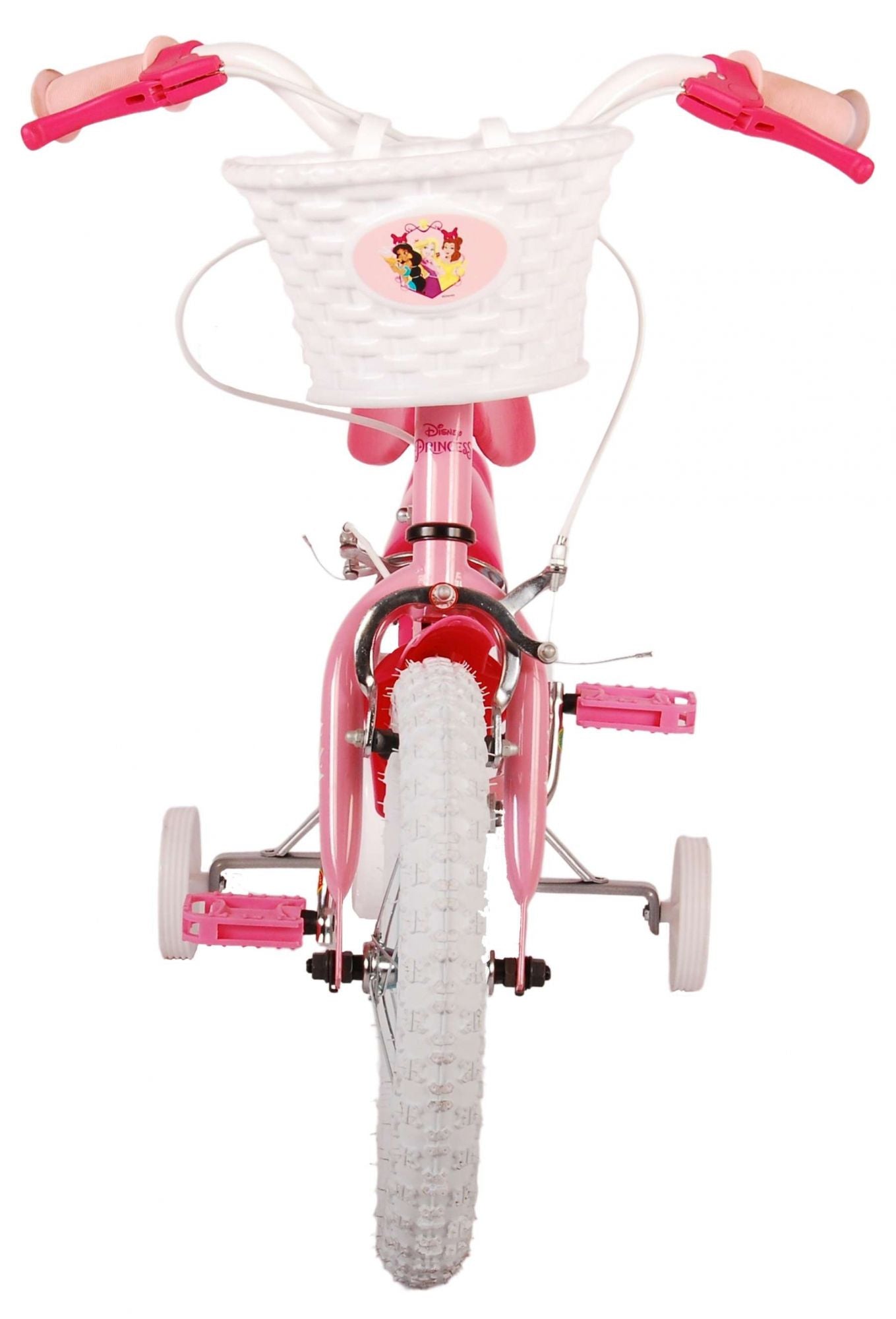 Disney Princess Kinderfiets - Meisjes - 14 inch - Roze - Twee handremmen