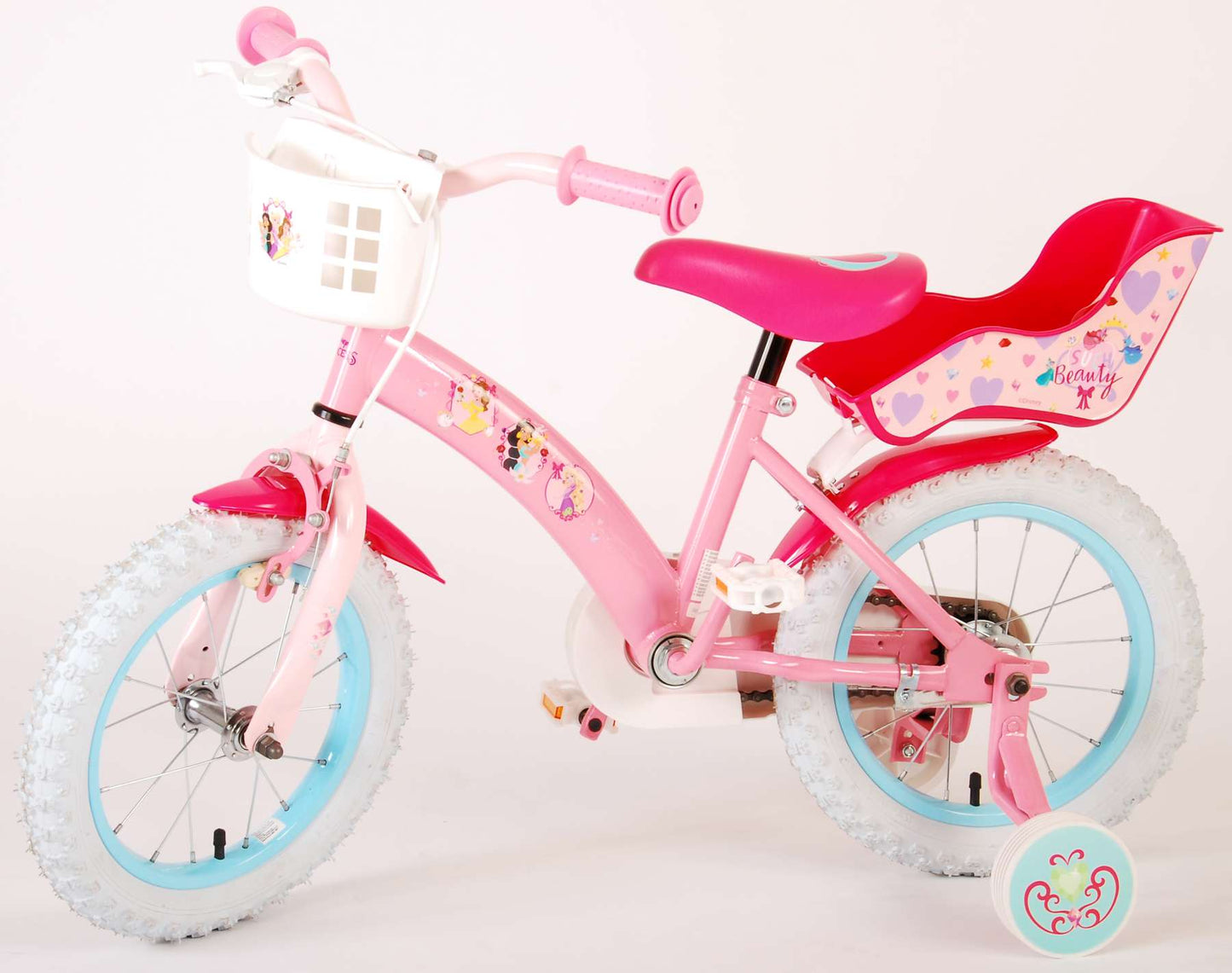 Disney Princess Kinderfiets - Meisjes - 14 inch - Roze