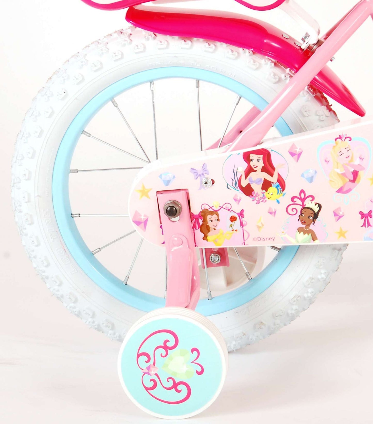 Disney Princess Kinderfiets - Meisjes - 14 inch - Roze