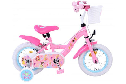 Disney Princess Kinderfiets - Meisjes - 12 inch - Roze - Twee Handremmen