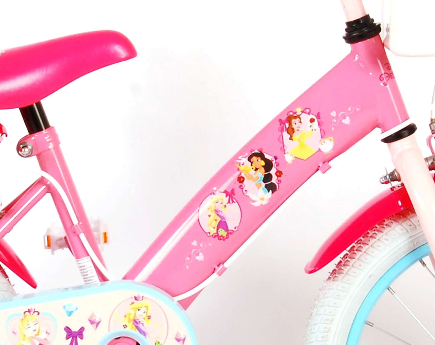 Disney Princess Kinderfiets - Meisjes - 16 inch - Roze - Twee Handremmen