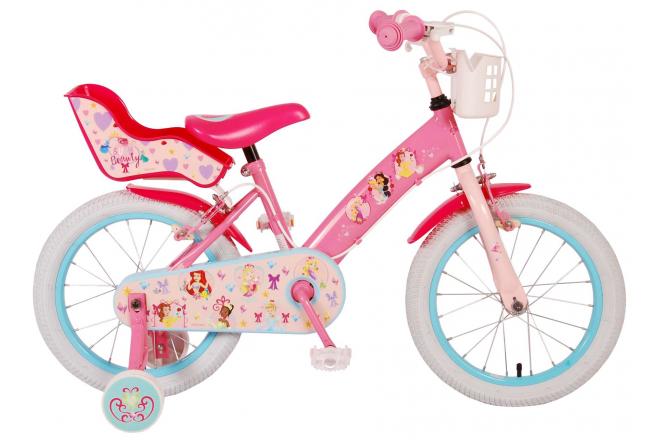 Disney Princess Kinderfiets - Meisjes - 16 inch - Roze - Twee Handremmen