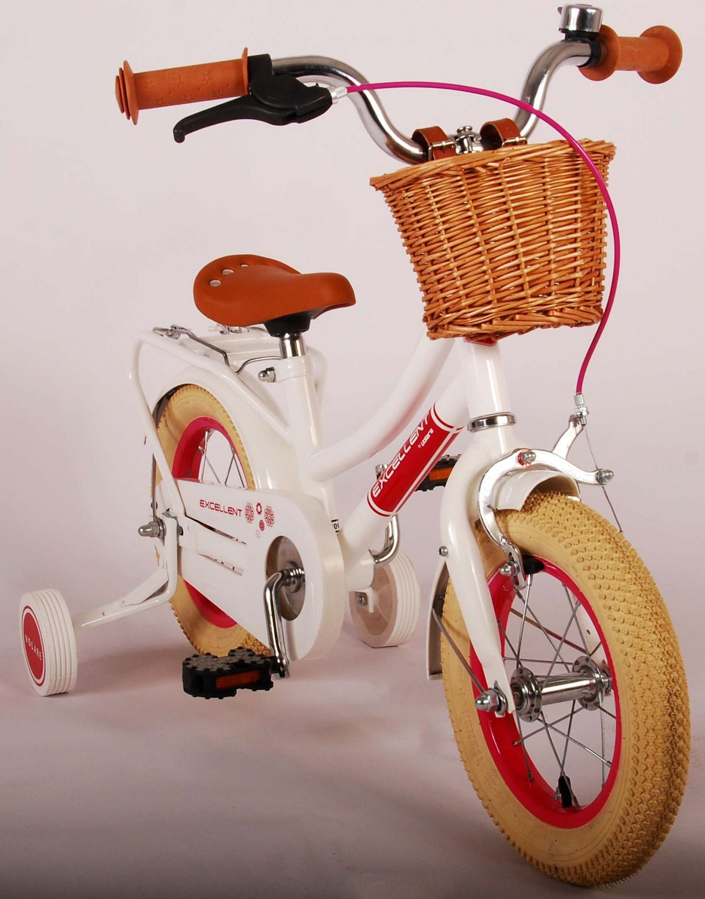 Volare Excellent Kinderfiets - Meisjes - 12 inch - Wit