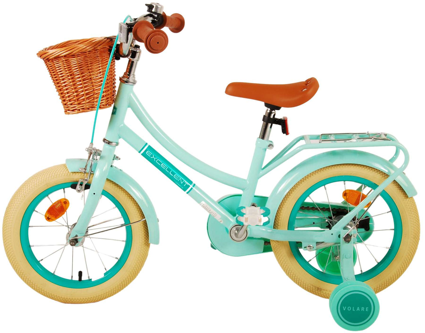 Volare Excellent Kinderfiets - Meisjes - 14 inch - Groen