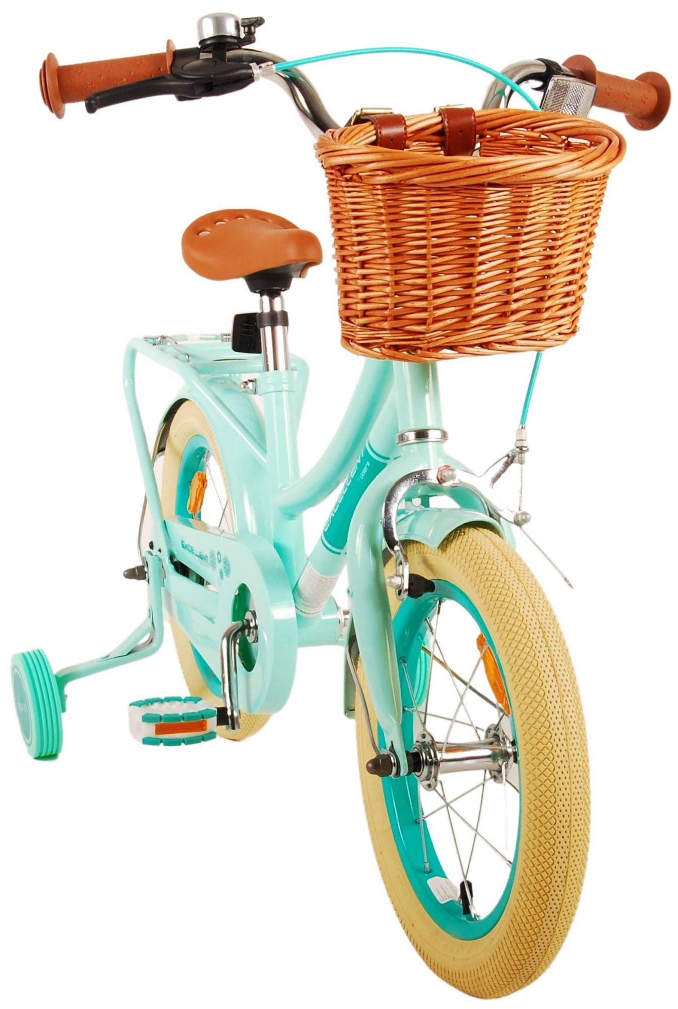 Volare Excellent Kinderfiets - Meisjes - 14 inch - Groen