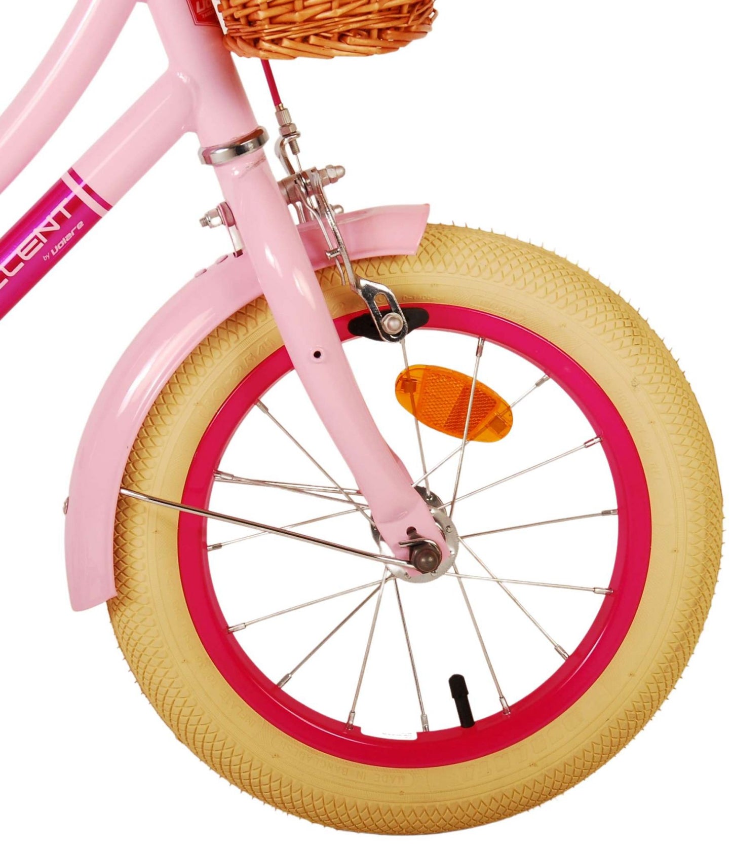 Volare Excellent Kinderfiets - Meisjes - 14 inch - Roze