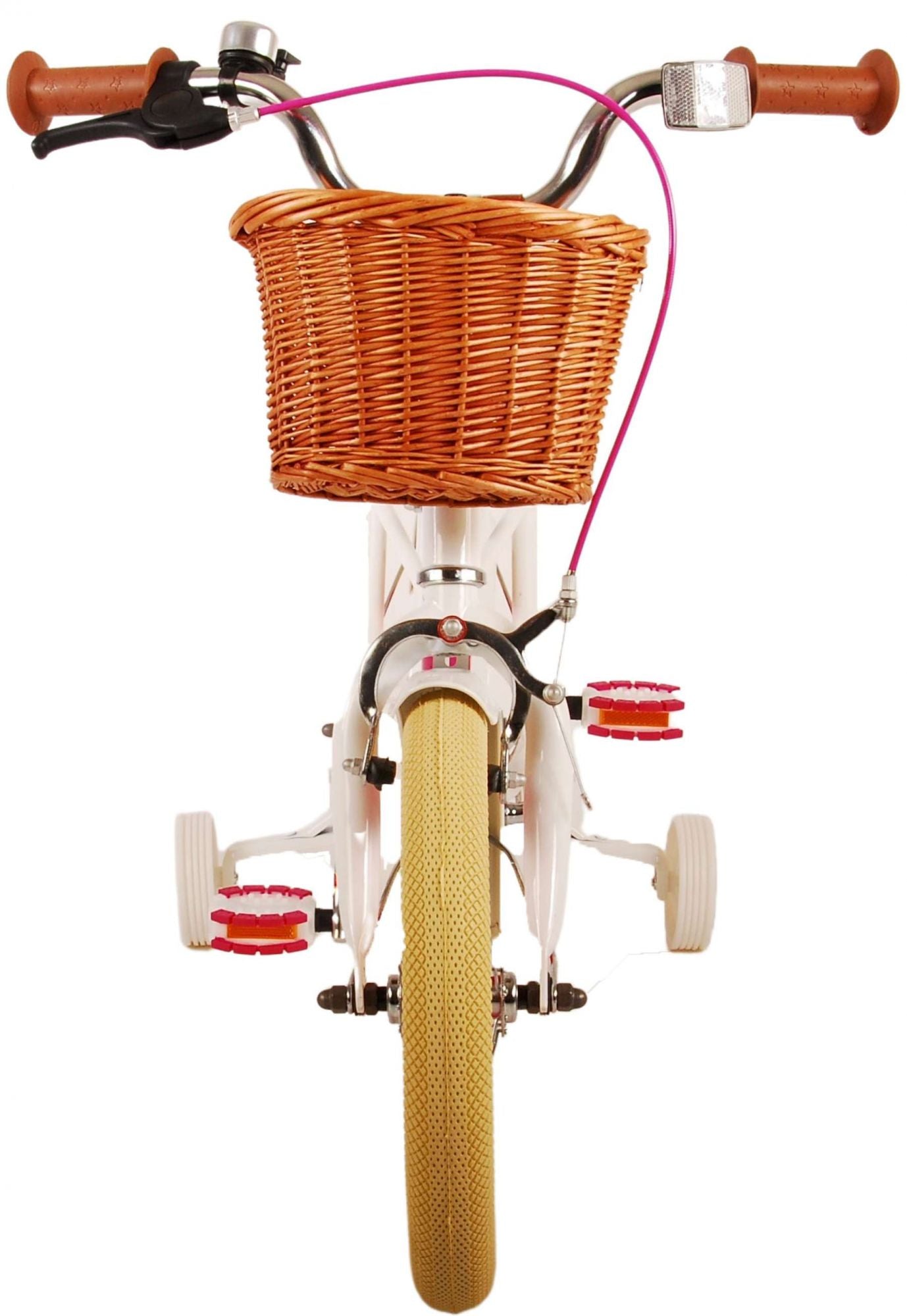 Volare Excellent Kinderfiets - Meisjes - 14 inch - Wit