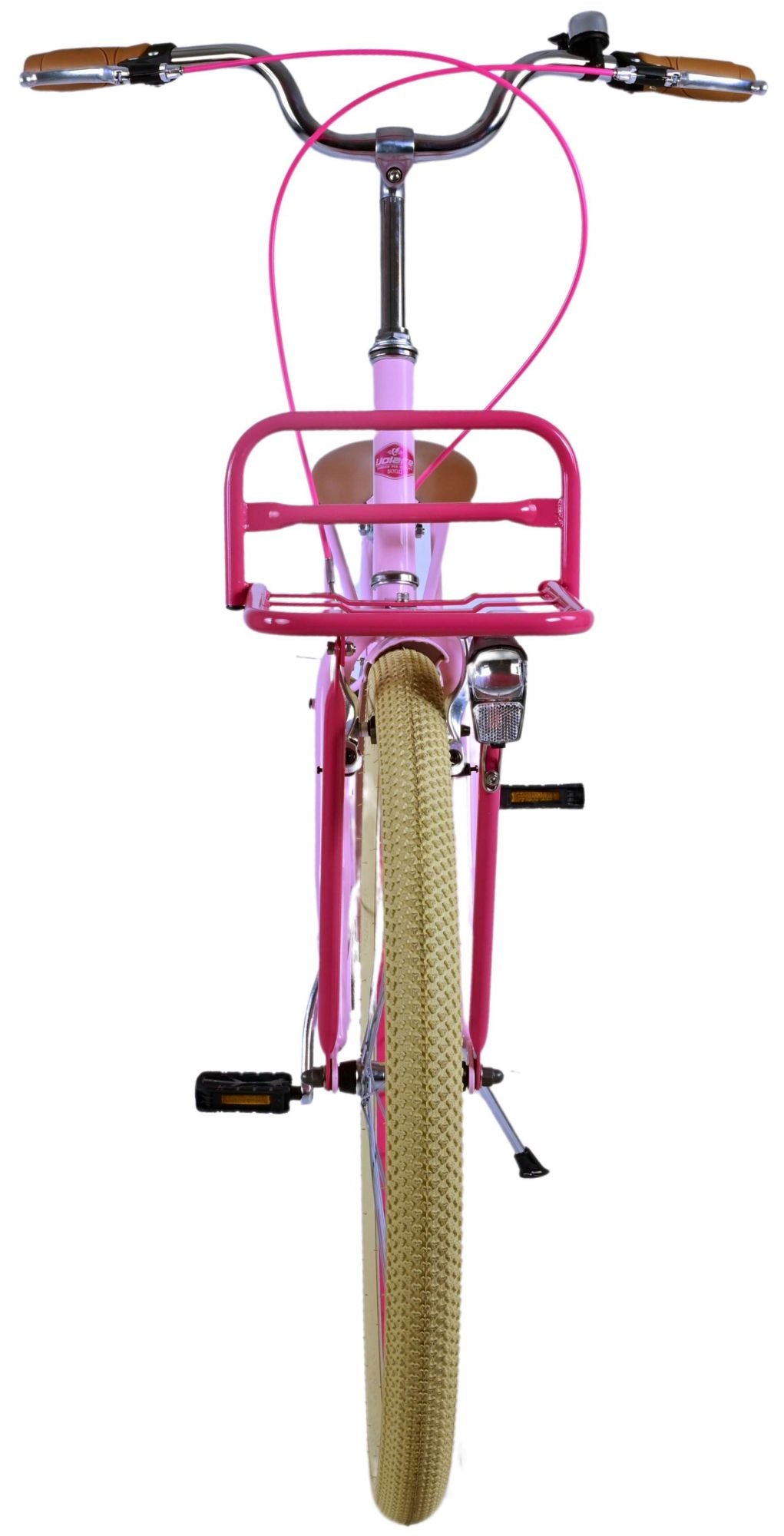 Volare Excellent Kinderfiets - Meisjes - 26 inch - Roze - Twee handremmen