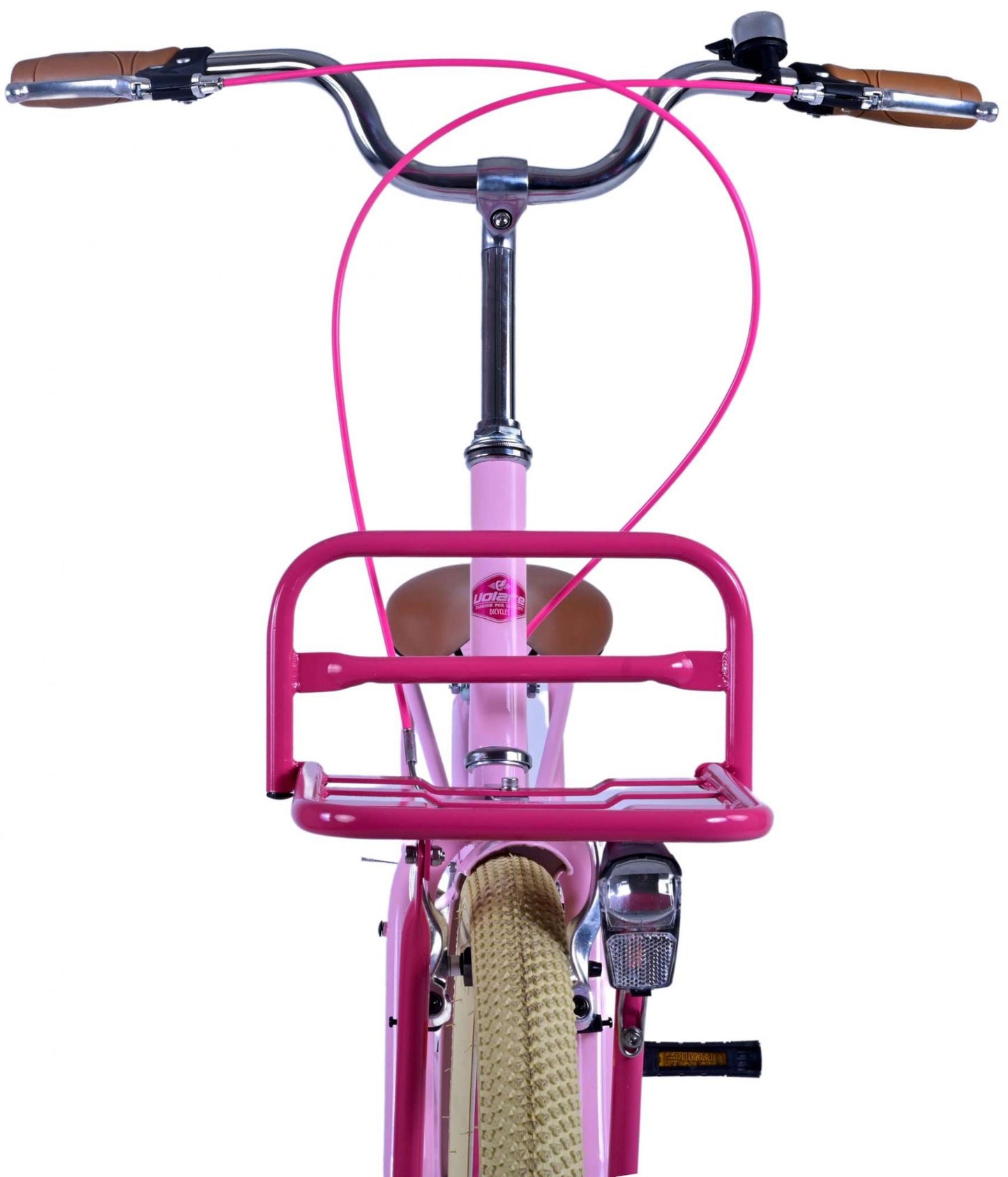 Volare Excellent Kinderfiets - Meisjes - 26 inch - Roze - Twee handremmen