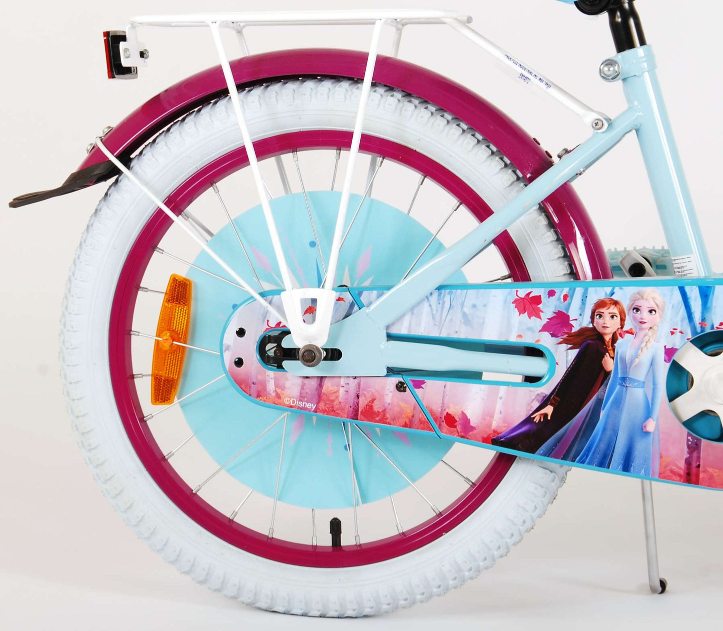 Disney Frozen 2 Kinderfiets - Meisjes - 18 inch - Blauw/Paars