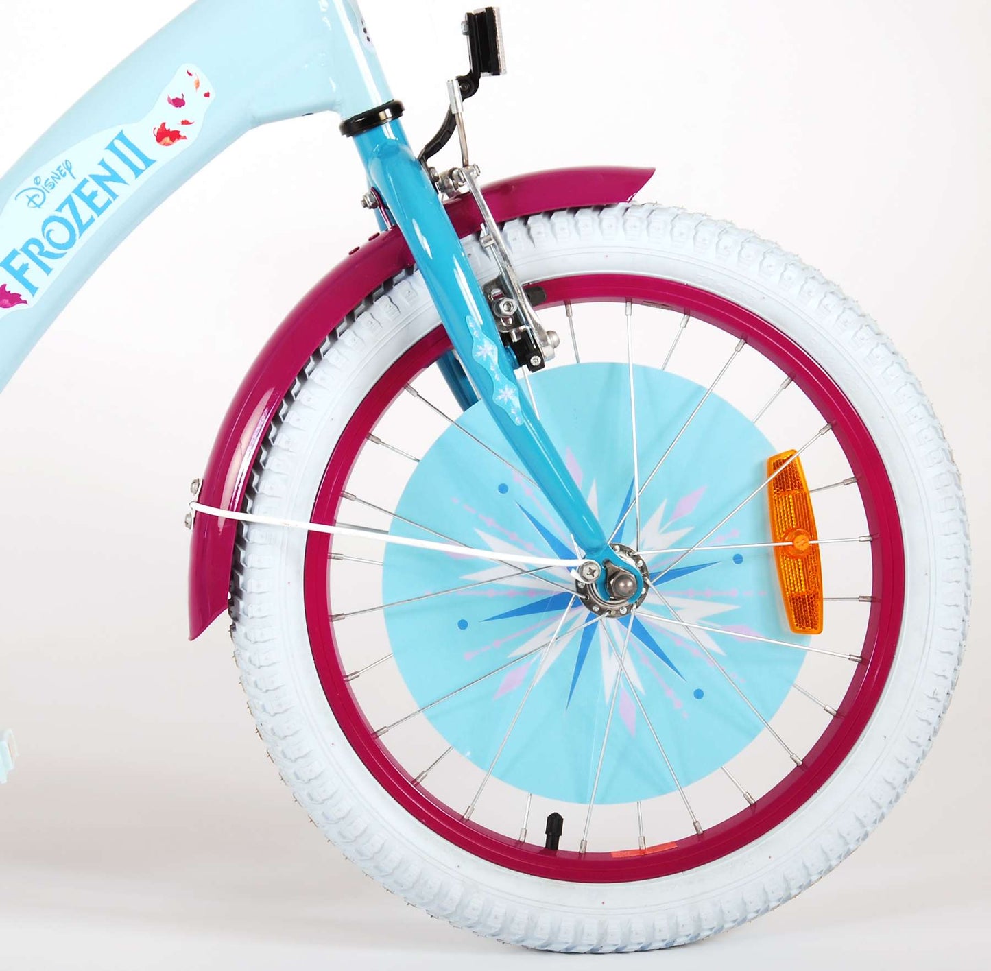 Disney Frozen 2 Kinderfiets - Meisjes - 18 inch - Blauw/Paars