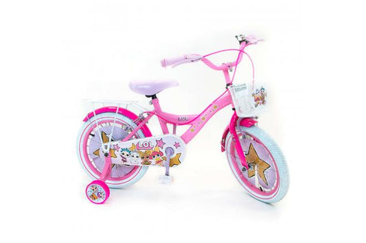 LOL Surprise Kinderfiets - Meisjes - 16 inch - Roze - Twee Handremmen