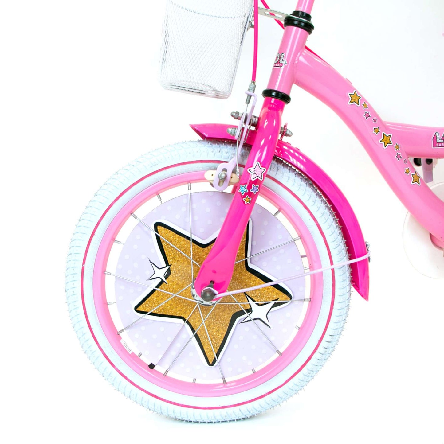 LOL Surprise Kinderfiets - Meisjes - 16 inch - Roze - Twee Handremmen