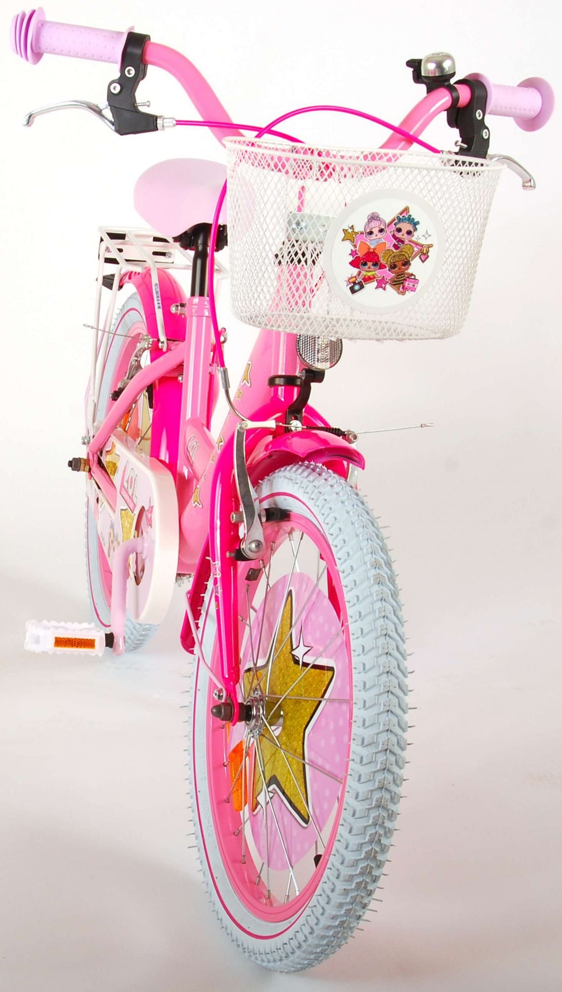 LOL Surprise Kinderfiets - Meisjes - 18 inch - Roze - twee handremmen