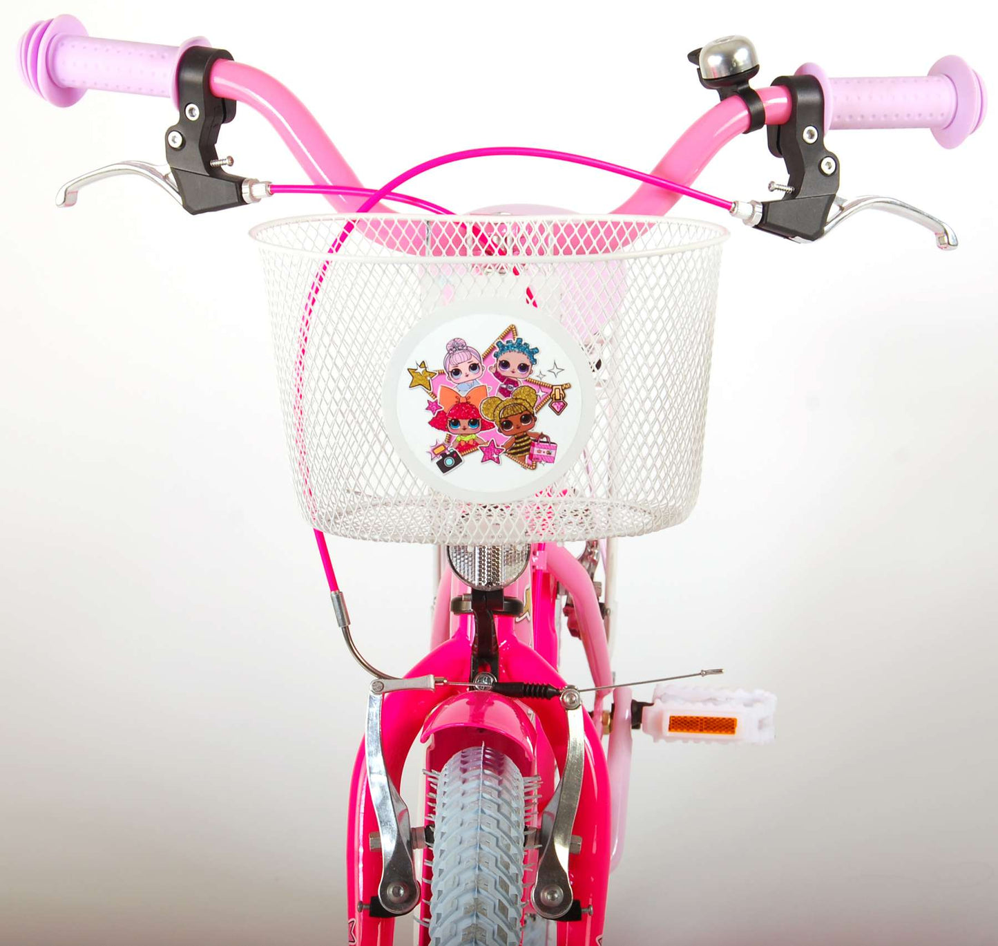 LOL Surprise Kinderfiets - Meisjes - 18 inch - Roze - twee handremmen