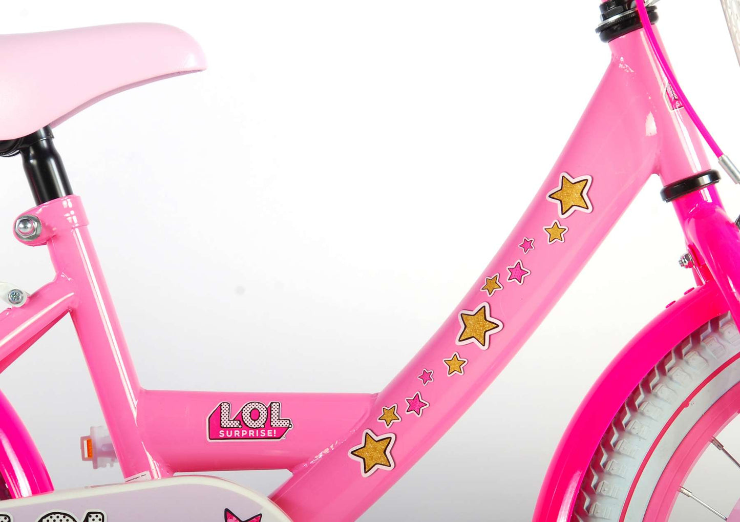 LOL Surprise Kinderfiets - Meisjes - 18 inch - Roze