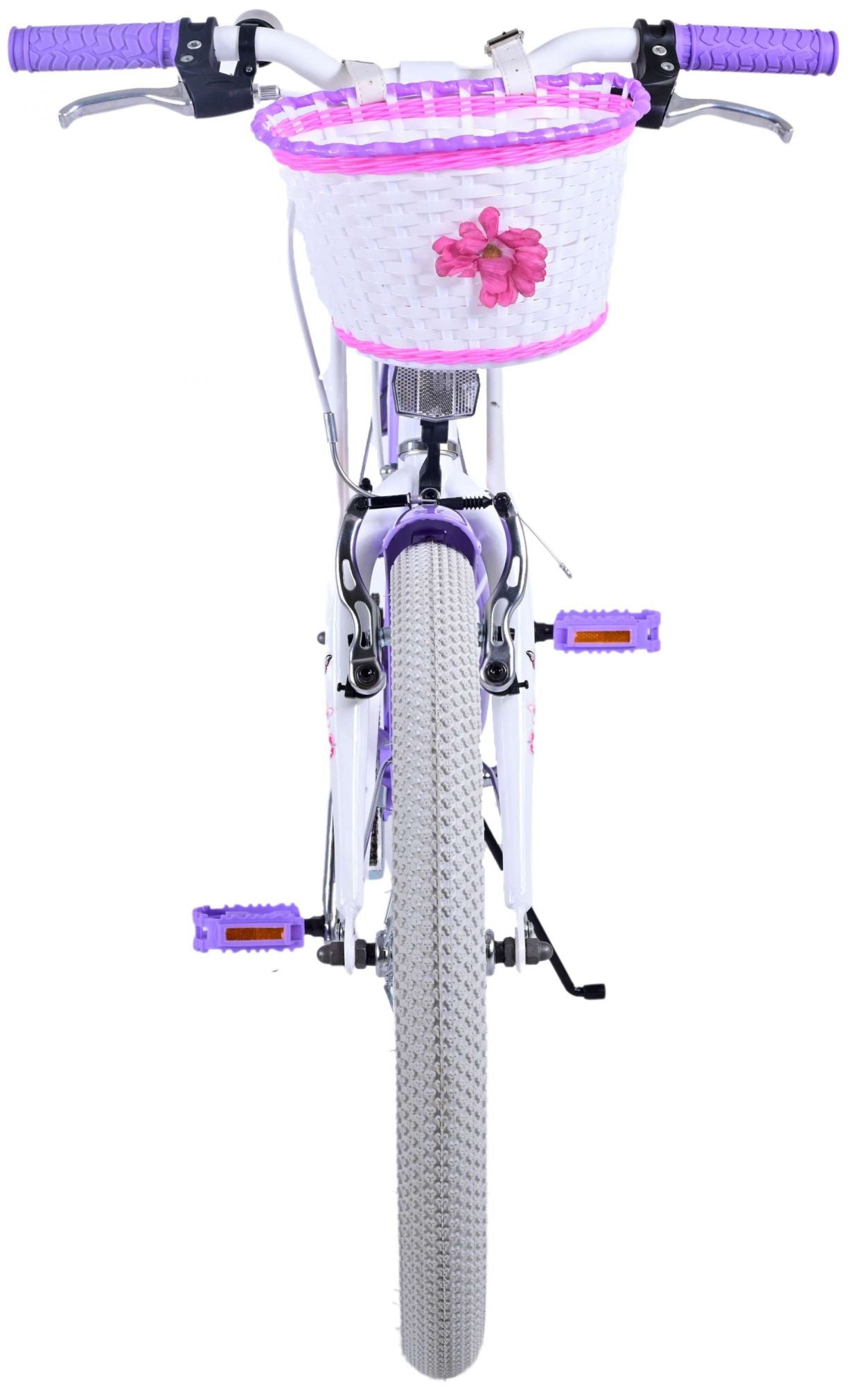 Volare Lovely Kinderfiets - Meisjes - 20 inch - Paars - Twee handremmen