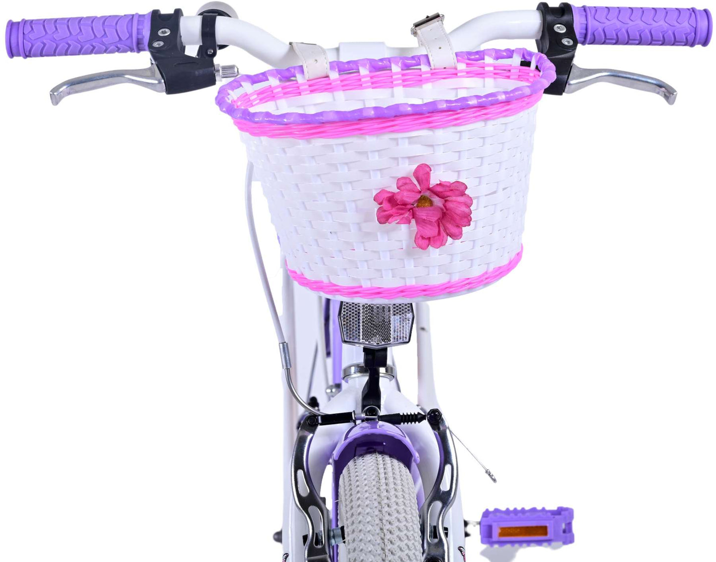 Volare Lovely Kinderfiets - Meisjes - 20 inch - Paars - Twee handremmen