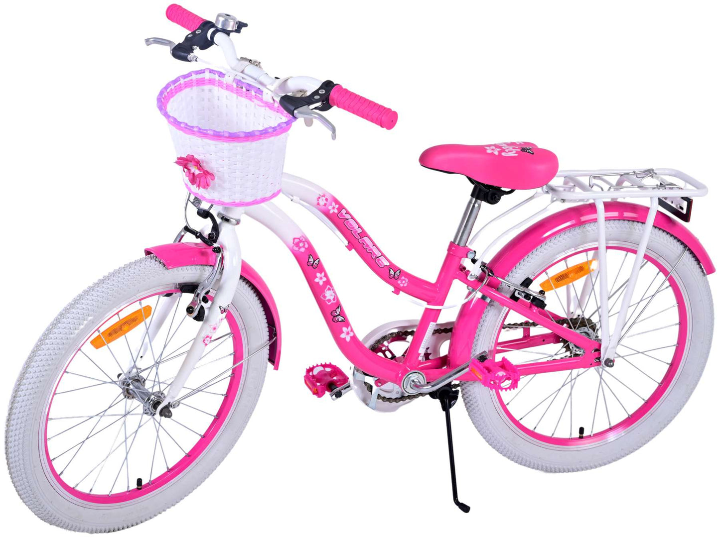 Volare Lovely Kinderfiets - Meisjes - 20 inch - Roze - Twee handremmen