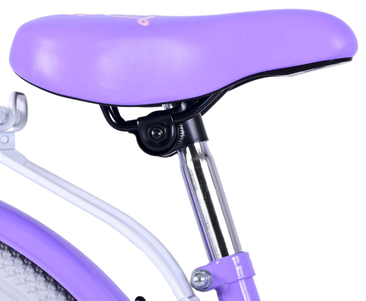 Volare Lovely Kinderfiets - Meisjes - 20 inch - Paars - Twee handremmen