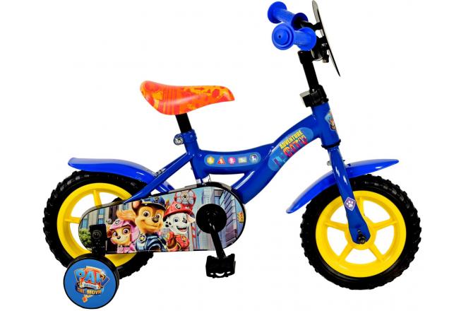 Paw Patrol the Movie Kinderfiets - Jongens - 10 inch - Blauw - Doortrapper