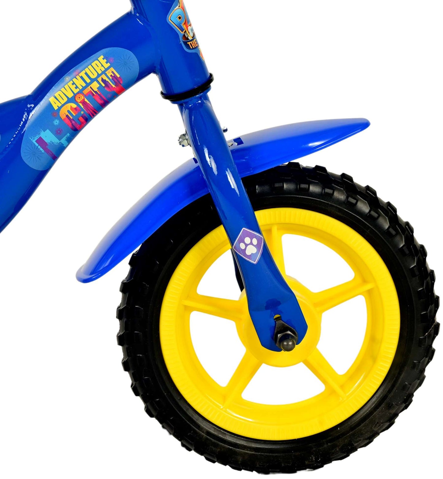 Paw Patrol the Movie Kinderfiets - Jongens - 10 inch - Blauw - Doortrapper