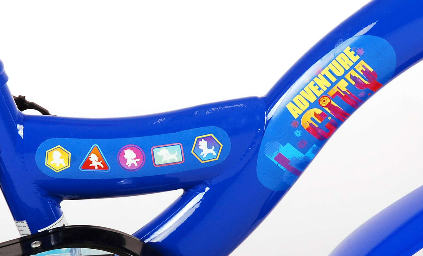 Paw Patrol the Movie Kinderfiets - Jongens - 10 inch - Blauw - Doortrapper