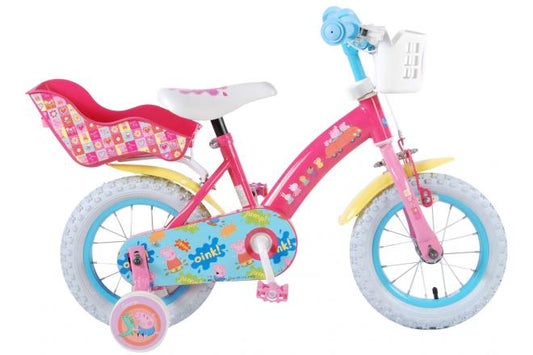 Peppa Pig Kinderfiets - Meisjes - 12 inch - Roze