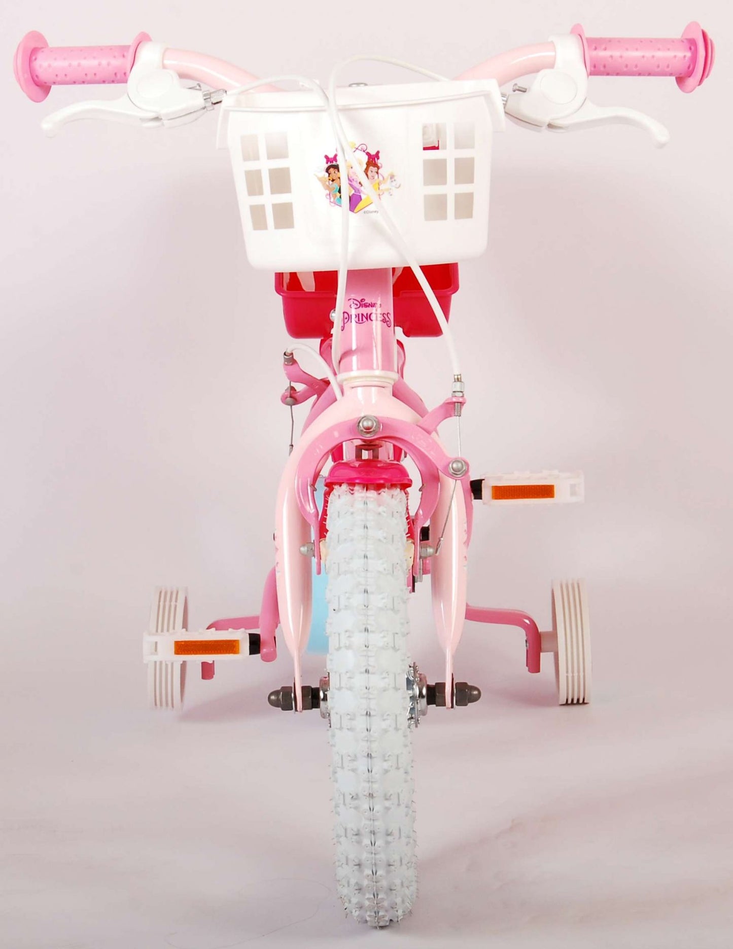 Disney Princess Kinderfiets - Meisjes - 12 inch - Roze - Twee Handremmen