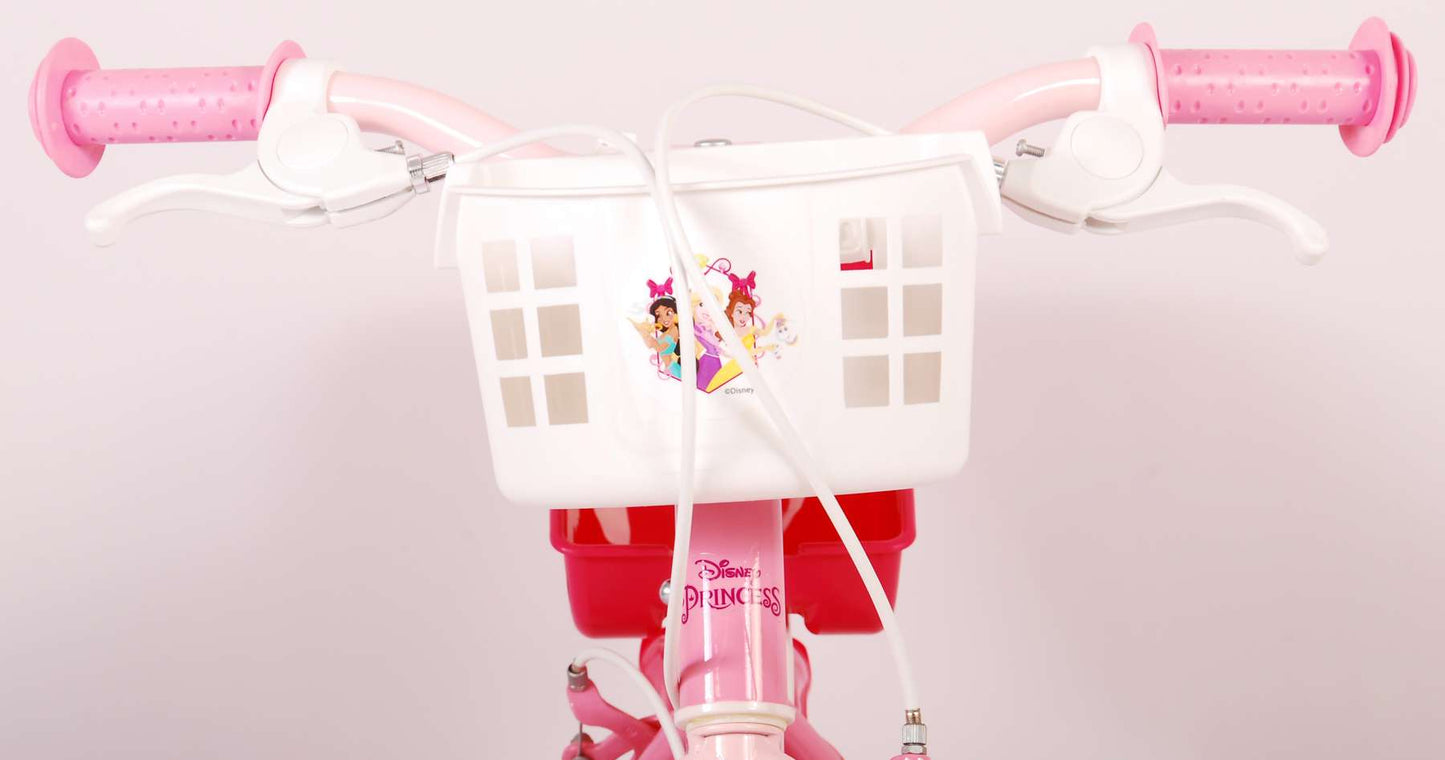 Disney Princess Kinderfiets - Meisjes - 12 inch - Roze - Twee Handremmen