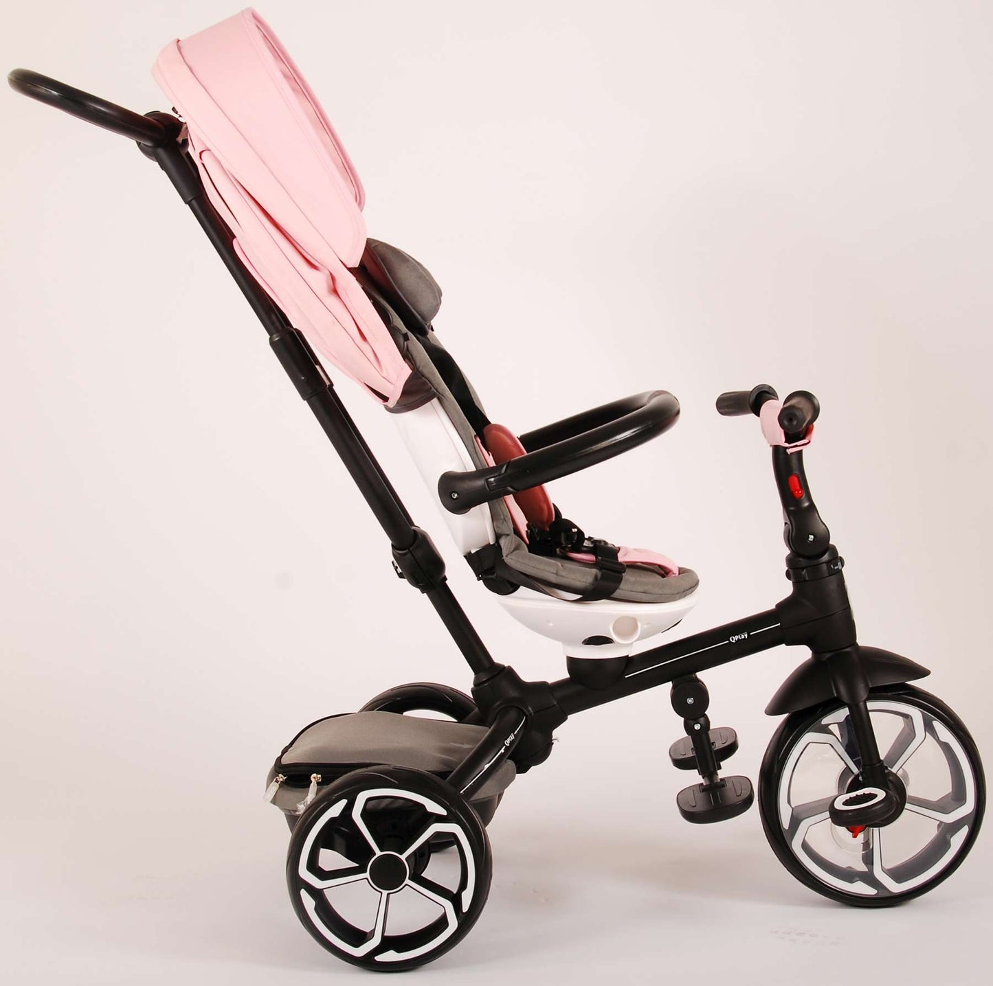 Qplay Driewieler Prime 4 in 1 - Meisjes - Roze