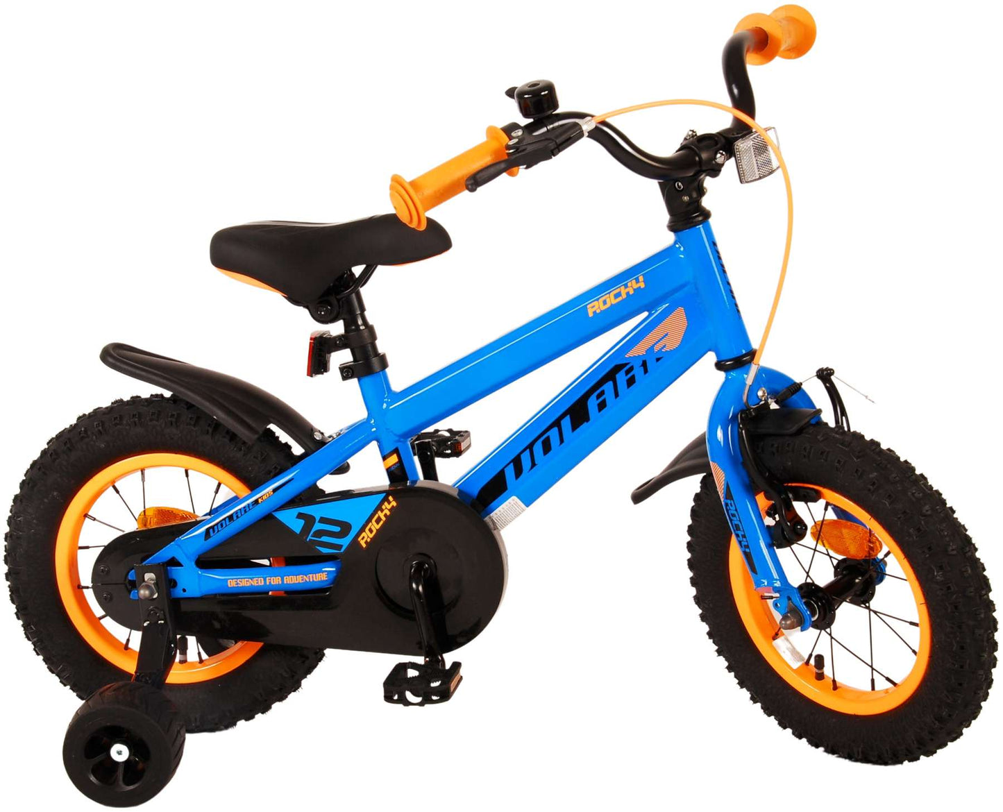 Volare Rocky Kinderfiets - Jongens - 12 inch - Blauw