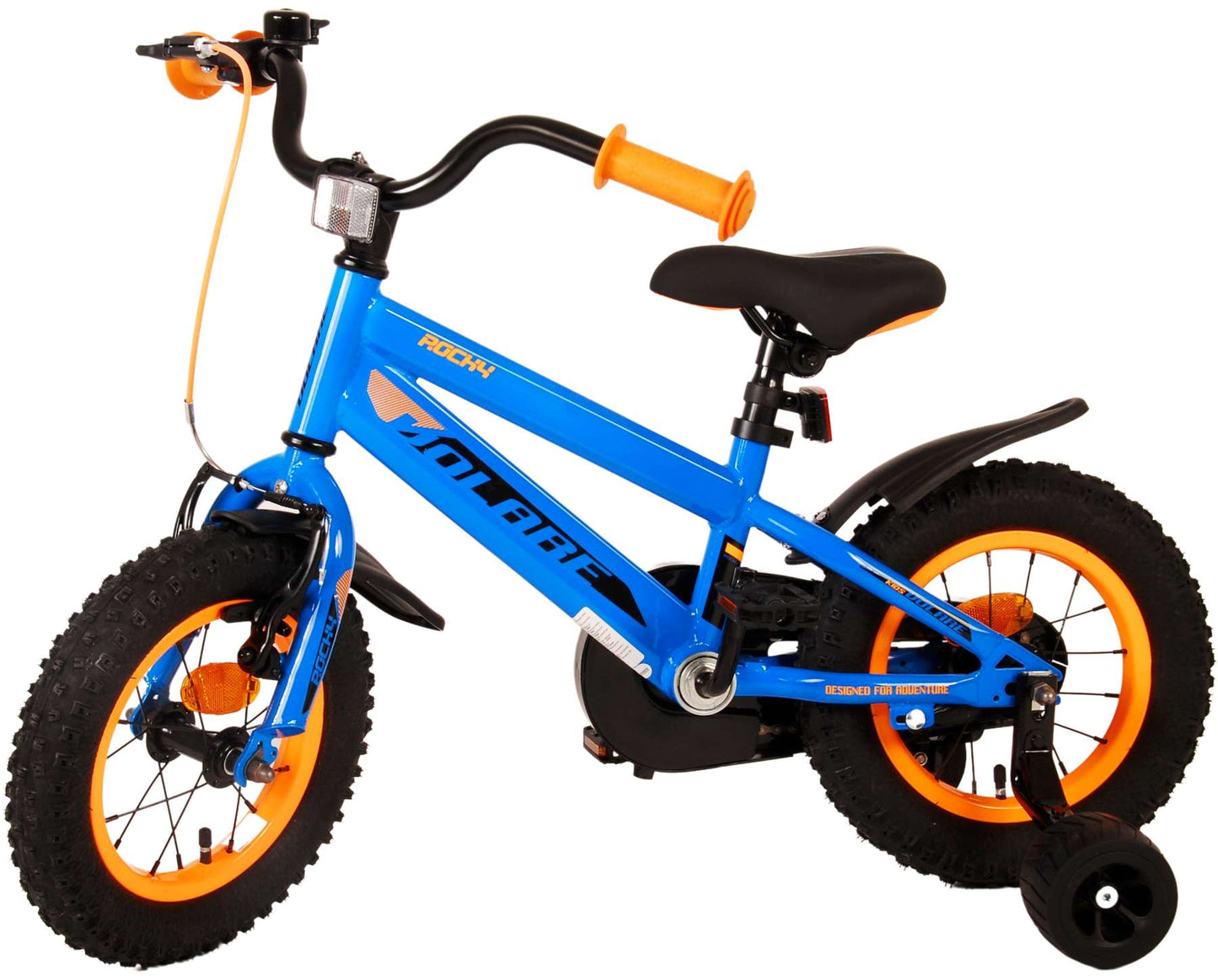 Volare Rocky Kinderfiets - Jongens - 12 inch - Blauw