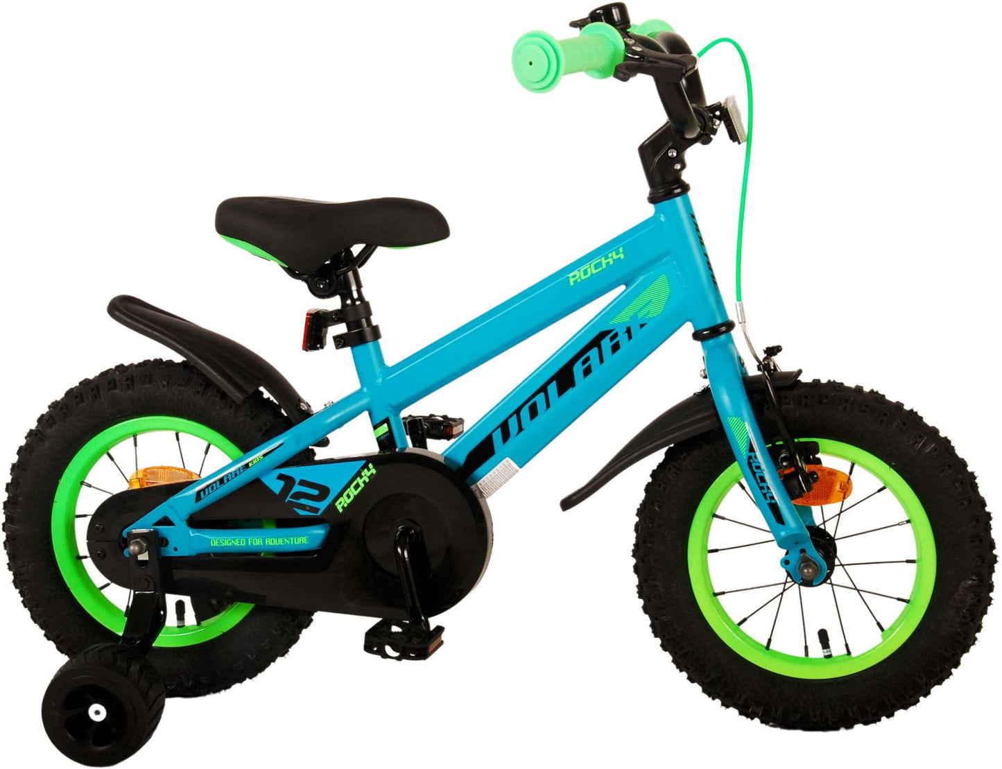 Volare Rocky Kinderfiets - Jongens - 12 inch - Groen