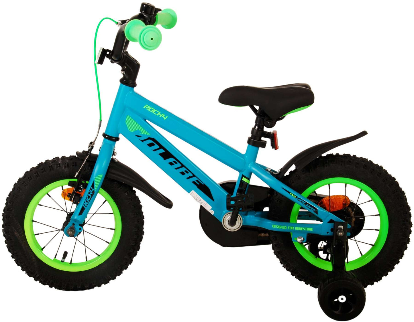 Volare Rocky Kinderfiets - Jongens - 12 inch - Groen