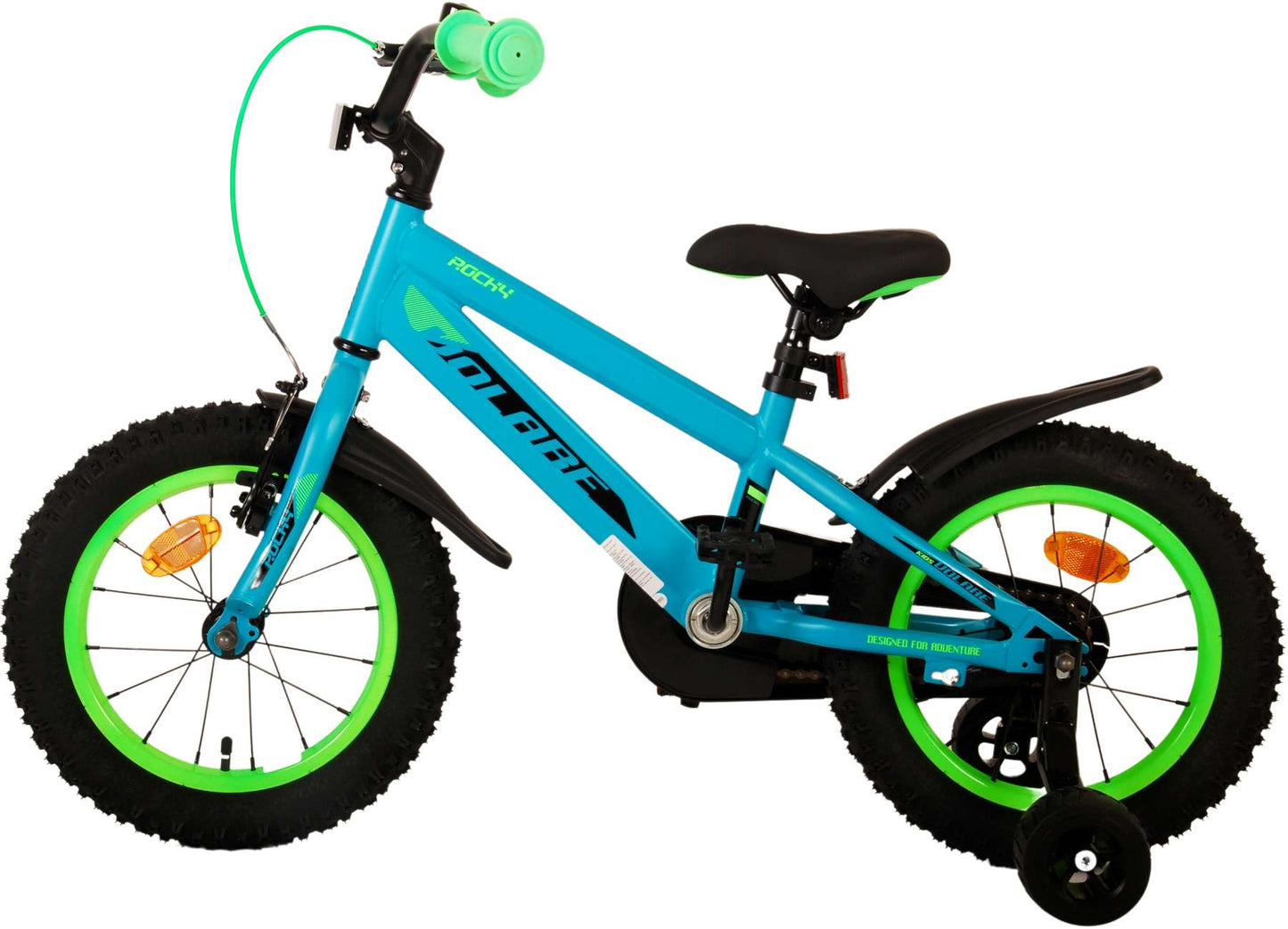 Volare Rocky Kinderfiets - Jongens - 14 inch - Groen