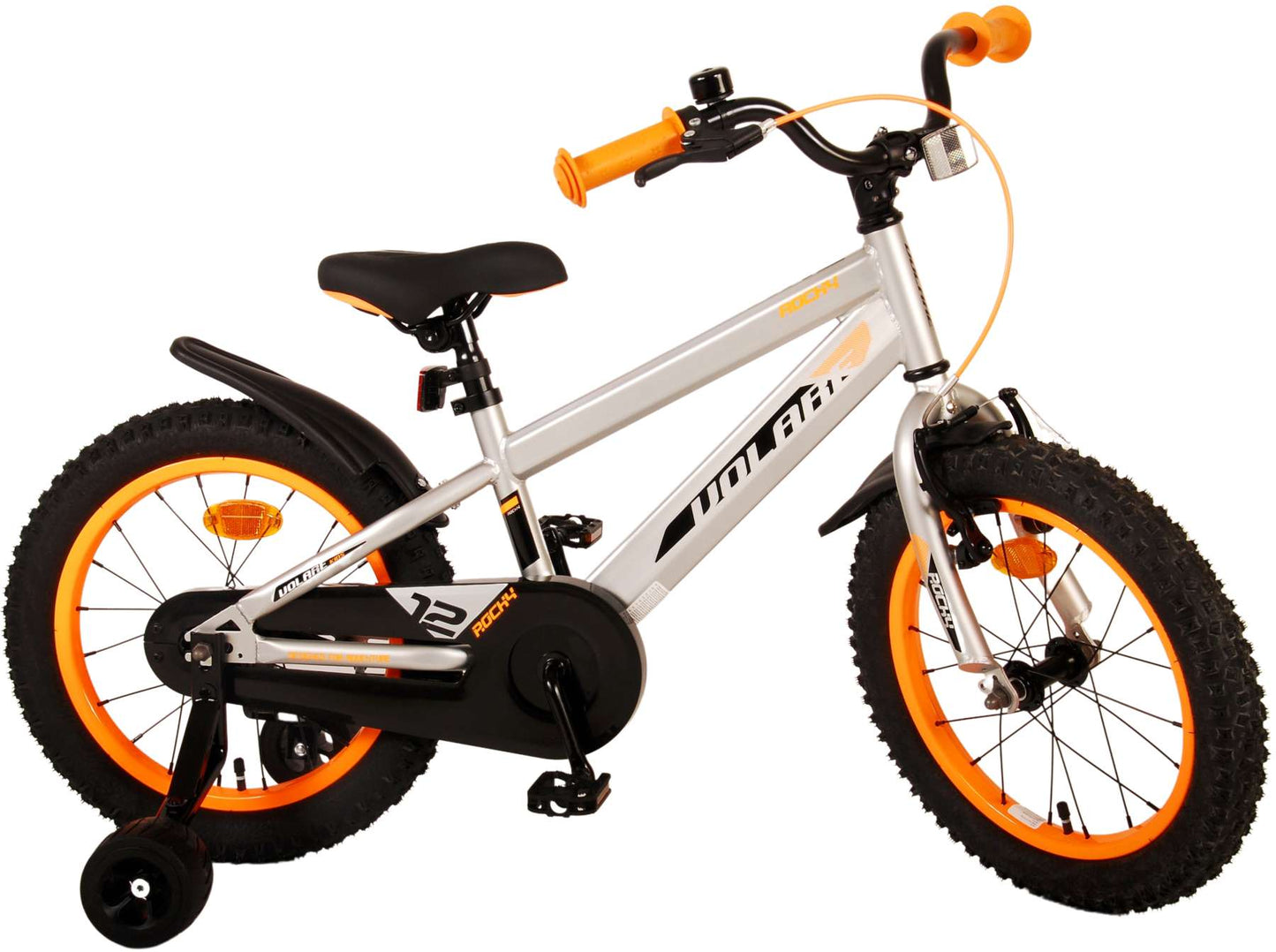 Volare Rocky Kinderfiets - Jongens - 16 inch - Grijs