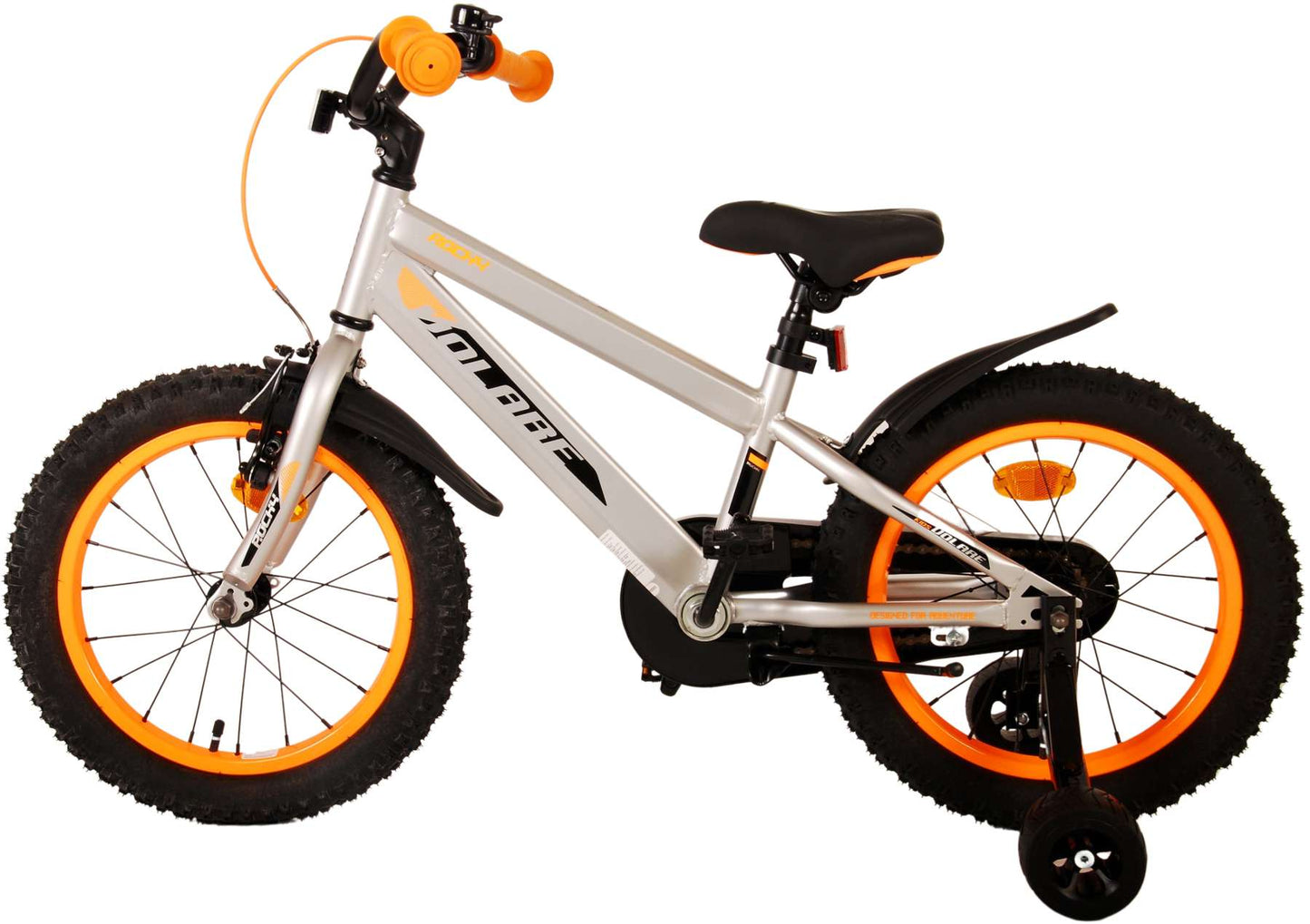 Volare Rocky Kinderfiets - Jongens - 16 inch - Grijs