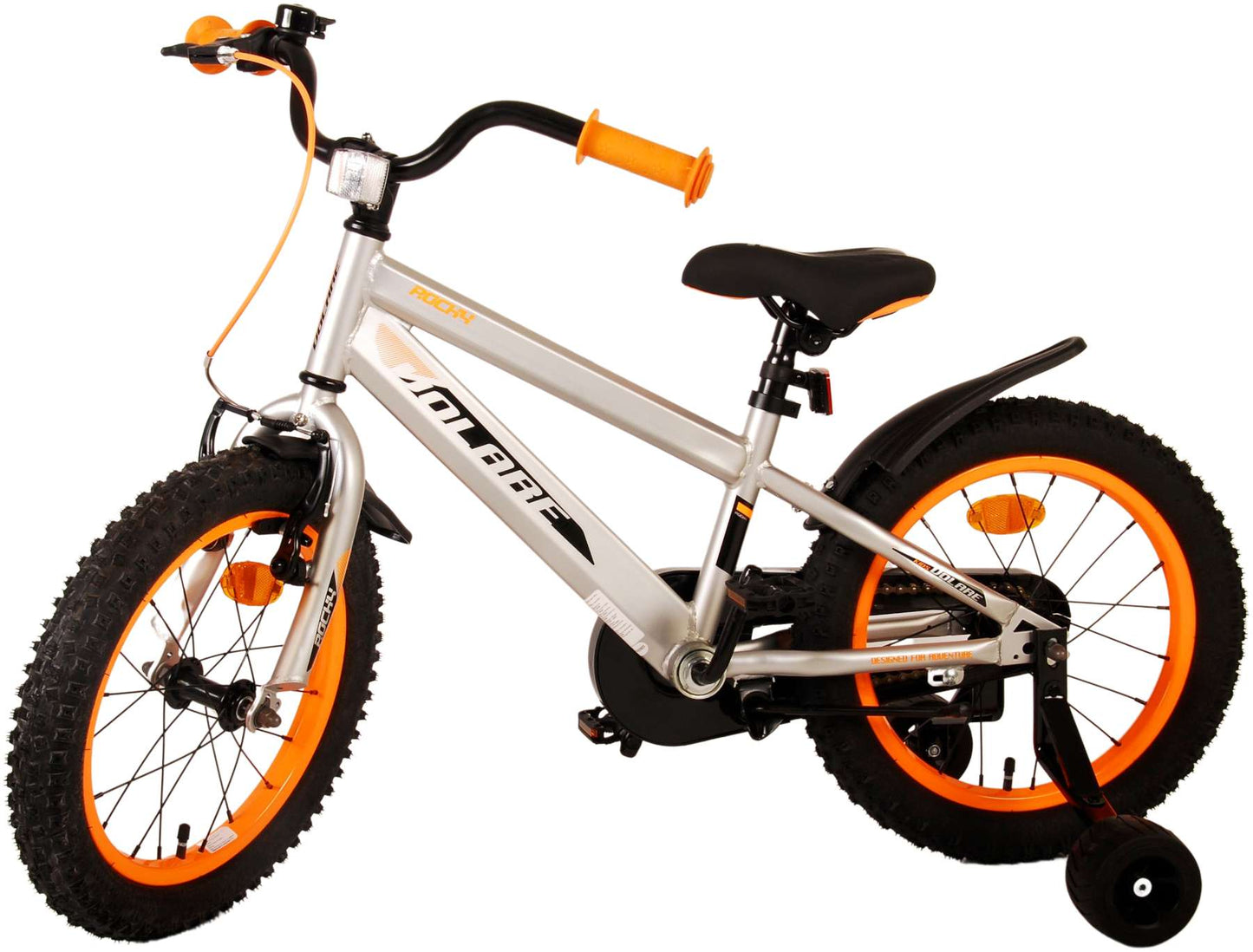 Volare Rocky Kinderfiets - Jongens - 16 inch - Grijs